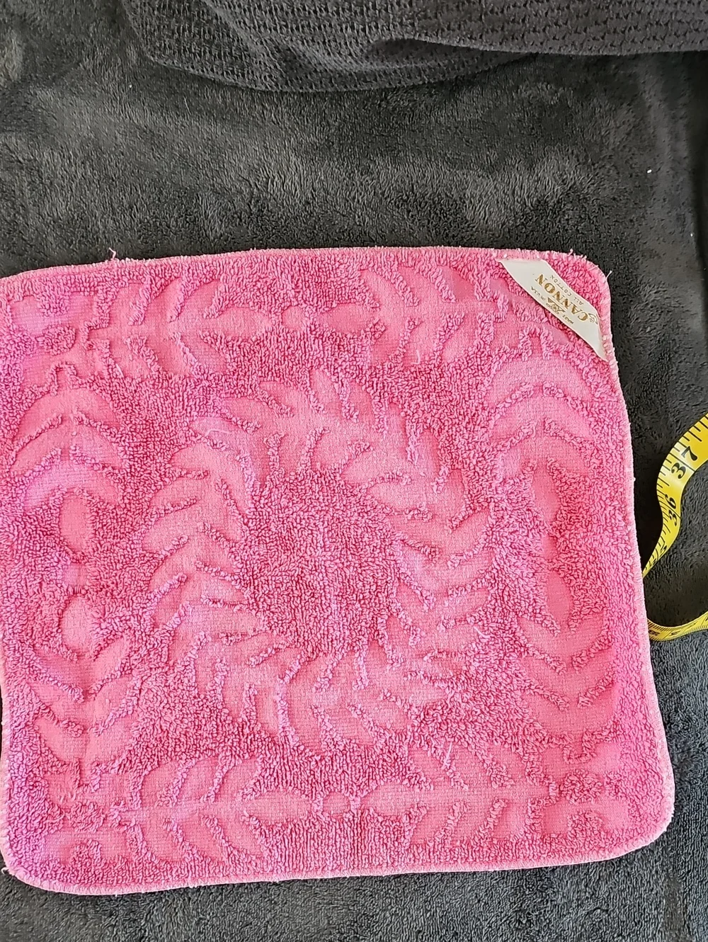 Vintage CANNON Towel AND washcloth Lot